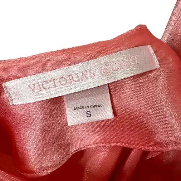 Vintage Y2K Backless Slip Dress Small Pink Satin Fairy Garden Princess Coquette - Picture 6 of 7